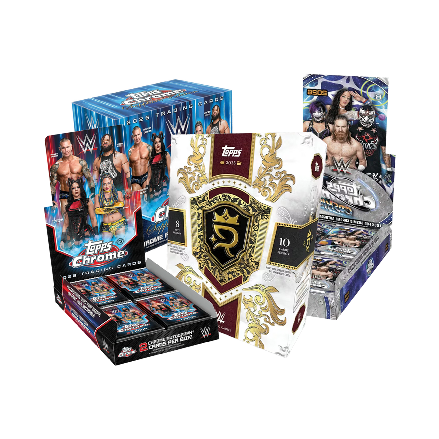 WWE Break #74 - Royalty/Sapphire/Hobby/Cosmic - Livebreak 28.06