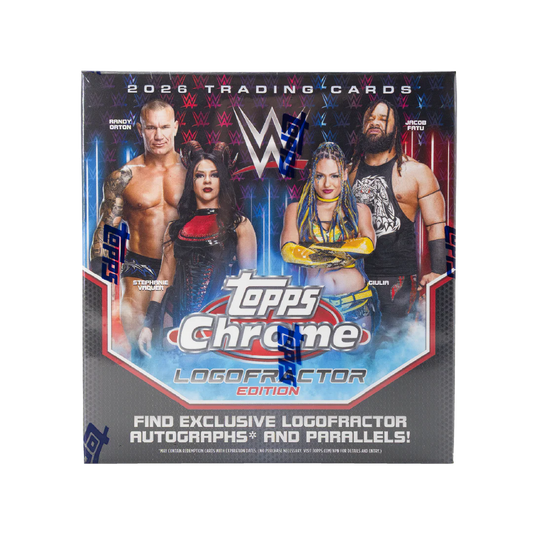 2026 Topps Chrome WWE Logofractor Box