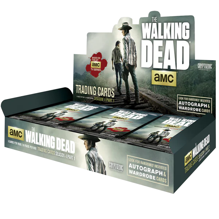 THE WALKING DEAD TRADING CARDS SEASON 4 PART 1 - Sealed nach Hause