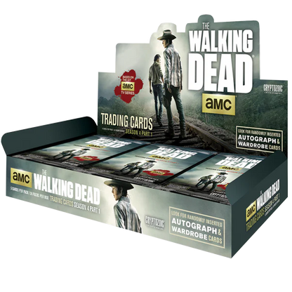 THE WALKING DEAD TRADING CARDS SEASON 4 PART 1 - Sealed nach Hause