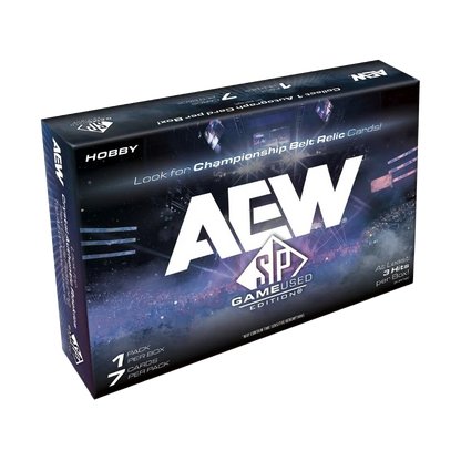 2025 Upper Deck AEW SP Game Used All Elite Wrestling Hobby Box