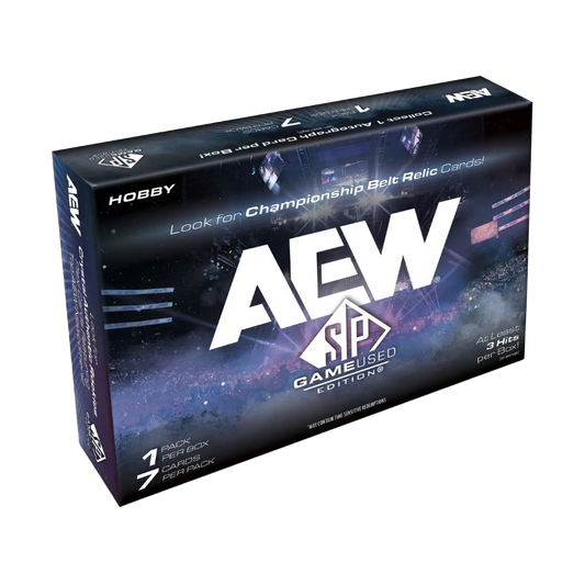 2025 Upper Deck AEW SP Game Used All Elite Wrestling Hobby Box